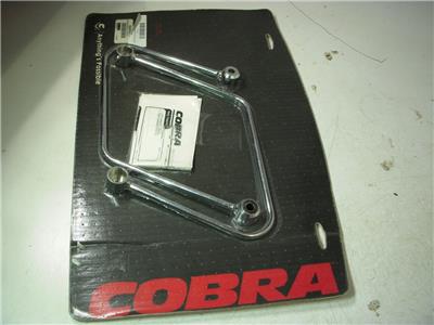 02-6101 COBRA 1988-07 Vt600 VLX 600 Honda NEW Saddlebag Supports Mounts (K3)
