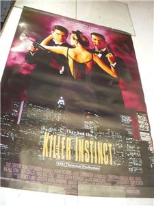 KILLER INSTINCT (aka Mad Dog Coll) MOVIE POSTER 40X27 USED PO-100 COLLECTIBLE (f17)
