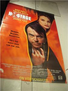 1992 HOSTAGE SAM NEILL TALISA SOTO MOVIE POSTER 39X27 USED PO-192 COLLECTIBLE (f17)