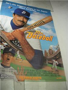 1992 MR BASEBALL TOM SELLECK MOVIE POSTER 39X27 USED PO-194 COLLECTIBLE (f17)