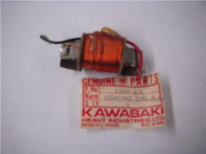 21047-015 Lighting "A" Coil NOS Kawasaki 1971-73 F6 125cc (red150)
