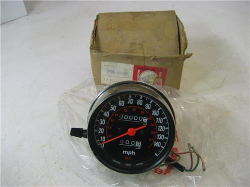 37200-431-671 1978 NOS Honda GL1000 GOLDWING Speedometer Speedo 150mph (RED125)