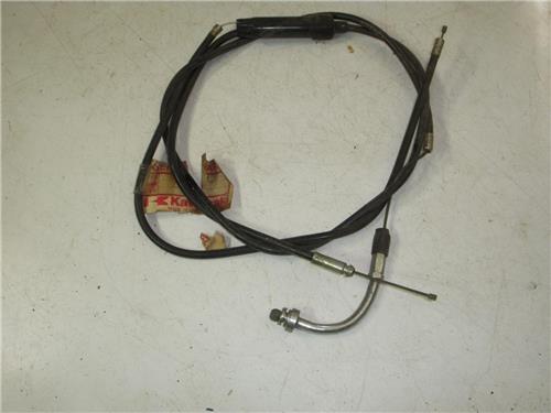 54012-105 1971-75 G4TR TRAIL BOSS KAWASAKI NOS THROTTLE CONTROL CABLE (RED119)