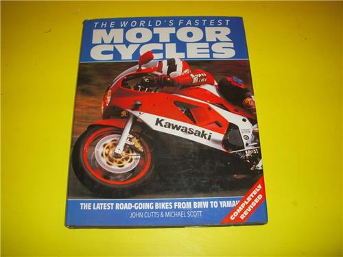 World's Fastest Motorcycles by John Cutts BOOK (TS-D2)