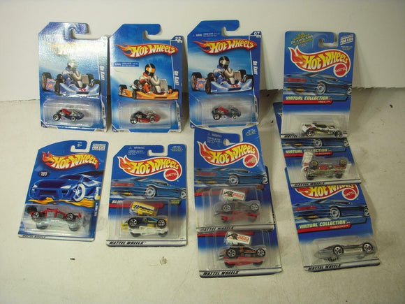 Vintage New Hot Wheels Go Cart Roll Cage Slide Out Virtual Mao Man (10) HW-6 COLLECTIBLE (J31)