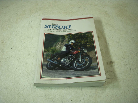 1981-83 GS650 GS650EX EZ GLZ GLD ED SUZUKI CLYMER SERVICE MANUAL M364 BOOK (man-g)