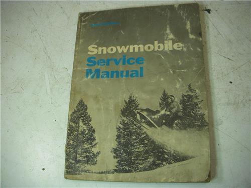 1969 Intertec Publishing Snowmobile Service Manual 3rd Edition SMS-3 BOOK (man-g)