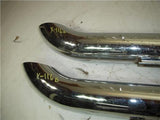 HS552 S&S Cycle Left Right Exhaust Muffler Pair USED X-116 (d47)