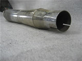 British Dual to single tip Exhaust Muffler pipe stain used X-223 (d12)
