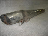 British Dual to single tip Exhaust Muffler pipe stain used X-223 (d12)