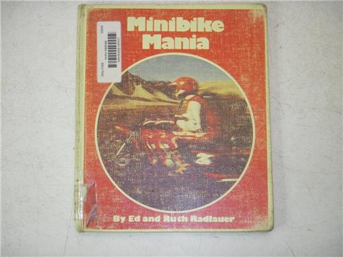 Vintage Mini Bike Mania Hardcover Book - Radlauer used Manual 121421-31 (man-d)