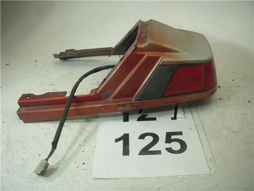 Used 1981-82 XJ750R SECA 750 YAMAHA Rear Seat Cowl Tail Light Section used Tail-125  (Checkered)