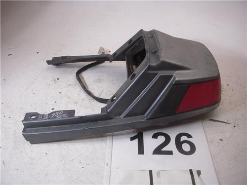 Used  1981-82 XJ750R SECA 750 YAMAHA Rear Seat Cowl Tail Light Section used Tail-126 (Checkered)