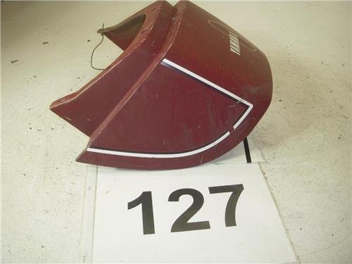Used  1977-78 XS750 750 YAMAHA Rear Seat Cowl Tail Section used Tail-127 (Checkered)