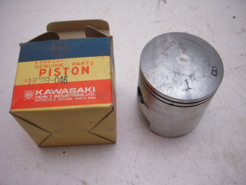 13029-046 F8 PISTON NOS KAWASAKI OEM OVERSIZE 1971-72 (RED111OT130)