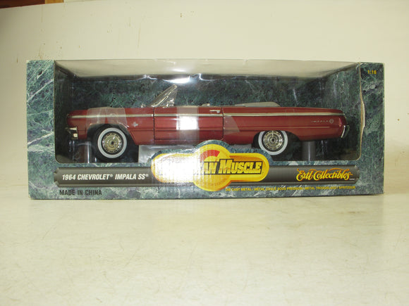 1964 Chevy Impala SS Convertible NEW Ertl American Muscle Diecast 1:18 scale (TS-WIRE-B2)