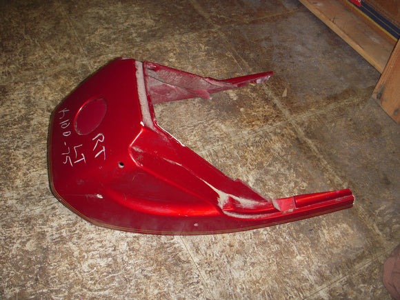 BMW K100 K75 LT TAIL REAR COWL COVER RED USED 5253-1452.269 (check-2)