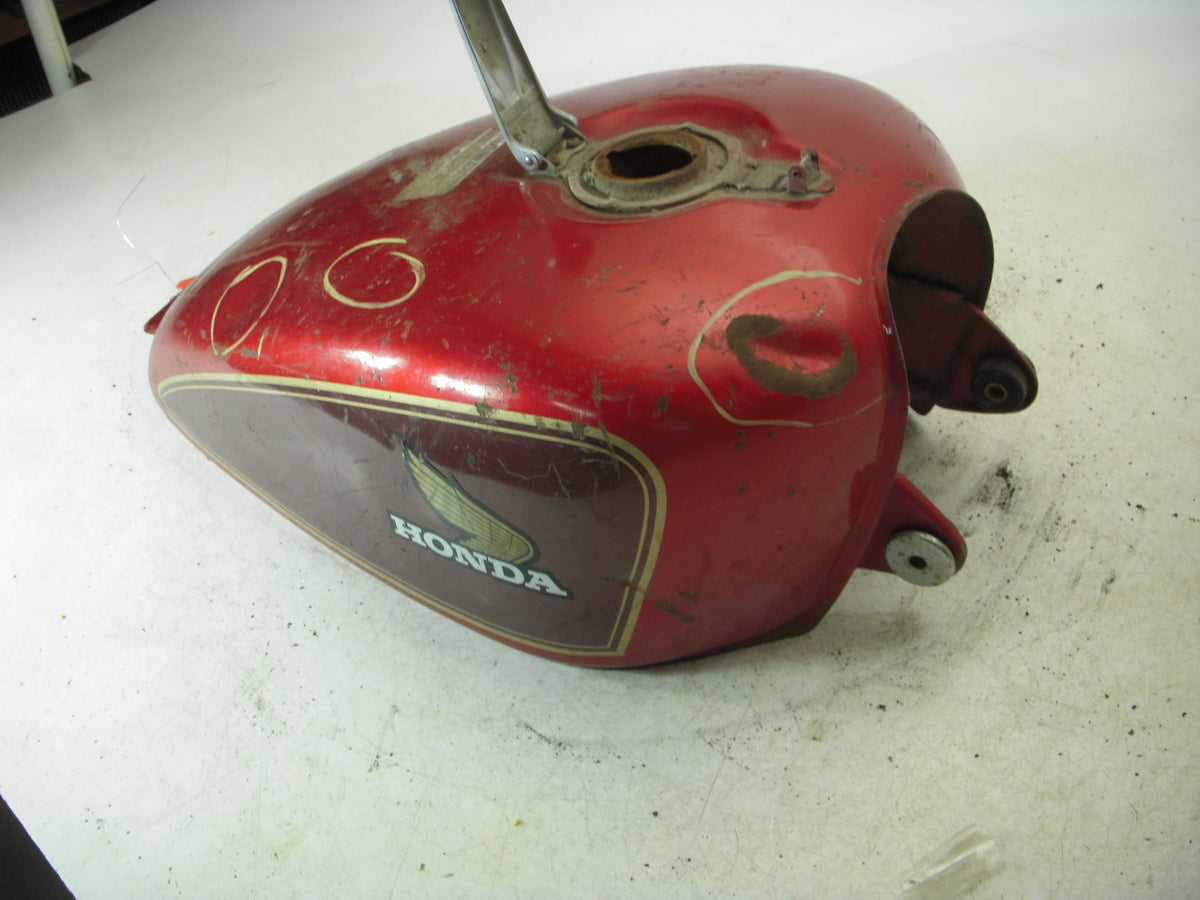 1980 CX500 CUSTOM RED USED FUEL GAS TANK SWT019 Sport Wheels