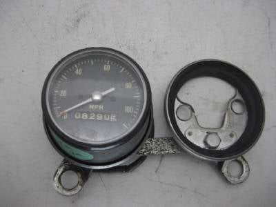 Vintage CL350 CB350 350 HONDA Speedometer w/ mount & cups Used IA-79 (A77)