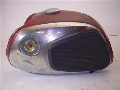 Vintage 1960-64 Honda Dream 305 with Chrome Sides Repaint Fuel Gas Tank Used T-555 (DONN a7)