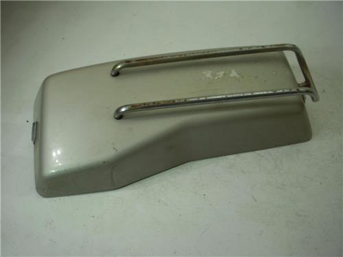 GOLDWING 1984-87 Honda GL1200 1200 Left GRAY SADDLEBAG LID +RAIL USED 102317-6 (F3-4)