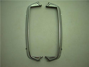 GOLDWING 1988-2000 Honda GL1500 CHROME TRIM @ TRUNK LEVERS USED 102317-28 (F4)