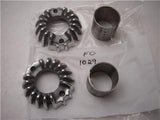 HONDA CB500 CB550 FOUR AFTERMARKET EXHAUST FLANGES (2) W/ COLLAR FO-1029 (A10)