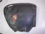 1976 CB750 750 BLACK HONDA RIGHT Body Side Cover Used WSC-103 (Q4)