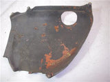 1976 CB750 750 BLACK HONDA RIGHT Body Side Cover Used WSC-103 (Q4)