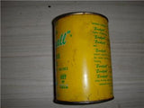 EXCELZALL 2 4 CYCLE SUPER FILM YELLOW LAB QUART VINTAGE FULL TIN CAN NEW COLLECTIBLE (c58-oil10A)