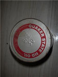 QUAKER STATE SAE 30 QUART VINTAGE FULL TIN CAN NEW COLLECTIBLE (c58-oil10B)