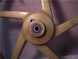 2003 APRILLIA SR50 USED FRONT RIM 17 INCH (GRIMECA) 103117-10 (wall)