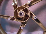 2003 APRILLIA SR50 USED FRONT RIM 17 INCH (GRIMECA) 103117-10 (wall)