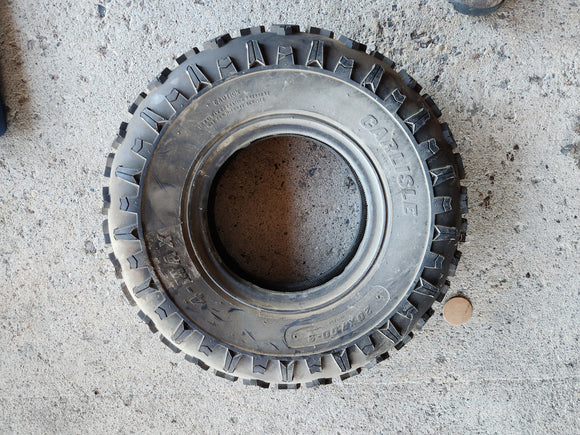 CARLISLE 4-MAX 20X7X9 HONDA YAMAHA SUZUKI KAWASAKI ATV TIRE NEW 11525-10 (FRONT-OPEN)