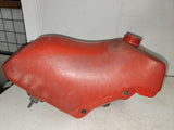 1982 CR250R RED HONDA FUEL GAS TANK PLASTIC USED 6126-10 DONN-A11