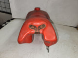 1982 CR250R RED HONDA FUEL GAS TANK PLASTIC USED 6126-10 DONN-A11