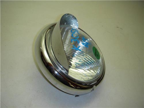 1998-2011 Yamaha XVS650 Vstar Headlight Glass w/chrome ring used K3052-10 (m4-5)