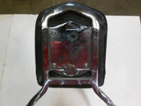 2001 Yamaha Vstar 1100 Classic XVS1100 Backrest w/ Pad Luggage Rack Used 9684-10 (a46)