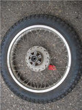 TY250 250 Yamaha TRIALS 250 REAR RIM WHEEL 18 INCH USED TY-10 (wall)