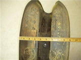 BSA A65 Hornet AM Fuel Gas Tank Yellow with Valves FIBERGLASS used 11023-04 DONN-C