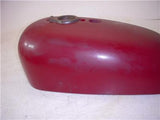 BSA Spitfire Firebird FIBERGLASS RED Fuel Gas Tank 18"L used 11023-05 DONN-C