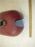 BSA Spitfire Firebird FIBERGLASS RED Fuel Gas Tank 18"L used 11023-05 DONN-C