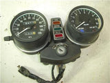 1976 KZ400 K4 400 KAWASAKI SPEEDOMETER TACHOMETER GAUGE PILOT BOX USED WG-110 (Q4)