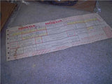 11394-286-040 1968-73 SL350 HONDA NOS Gasket REAR COVER (YELLOW-A-K11-12)
