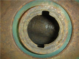 1968-70 T500 500 SUZUKI FUEL GAS TANK REPAINT GREEN USED FO-1140 DONN-A11