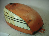 1971-75 T500 500 SUZUKI FUEL GAS TANK REPAINT USED FO-1147 DONN-A5