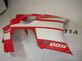1991-94 CBR600 F2 HONDA LEFT LOWER COWL FAIRING USED WSBP-114 (U4)