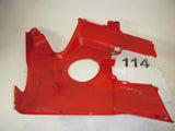 1991-94 CBR600 F2 HONDA LEFT LOWER COWL FAIRING USED WSBP-114 (U4)