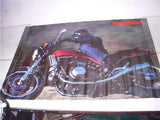 1982 VF750S V45 SABRE 750 HONDA POSTER USED PO-115 COLLECTIBLE (f17)