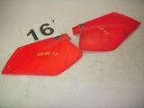 1995 CR125R 125R (KZ3M) HONDA LEFT RIGHT Body Side Cover Used WSC-116 (U1/2)